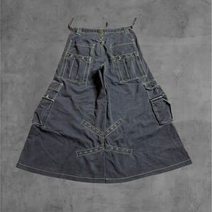 Vintage Tripp NYC Baggy Mens Cargo Pants Y2k Archive Goth Punk Darkwear Size‎ M